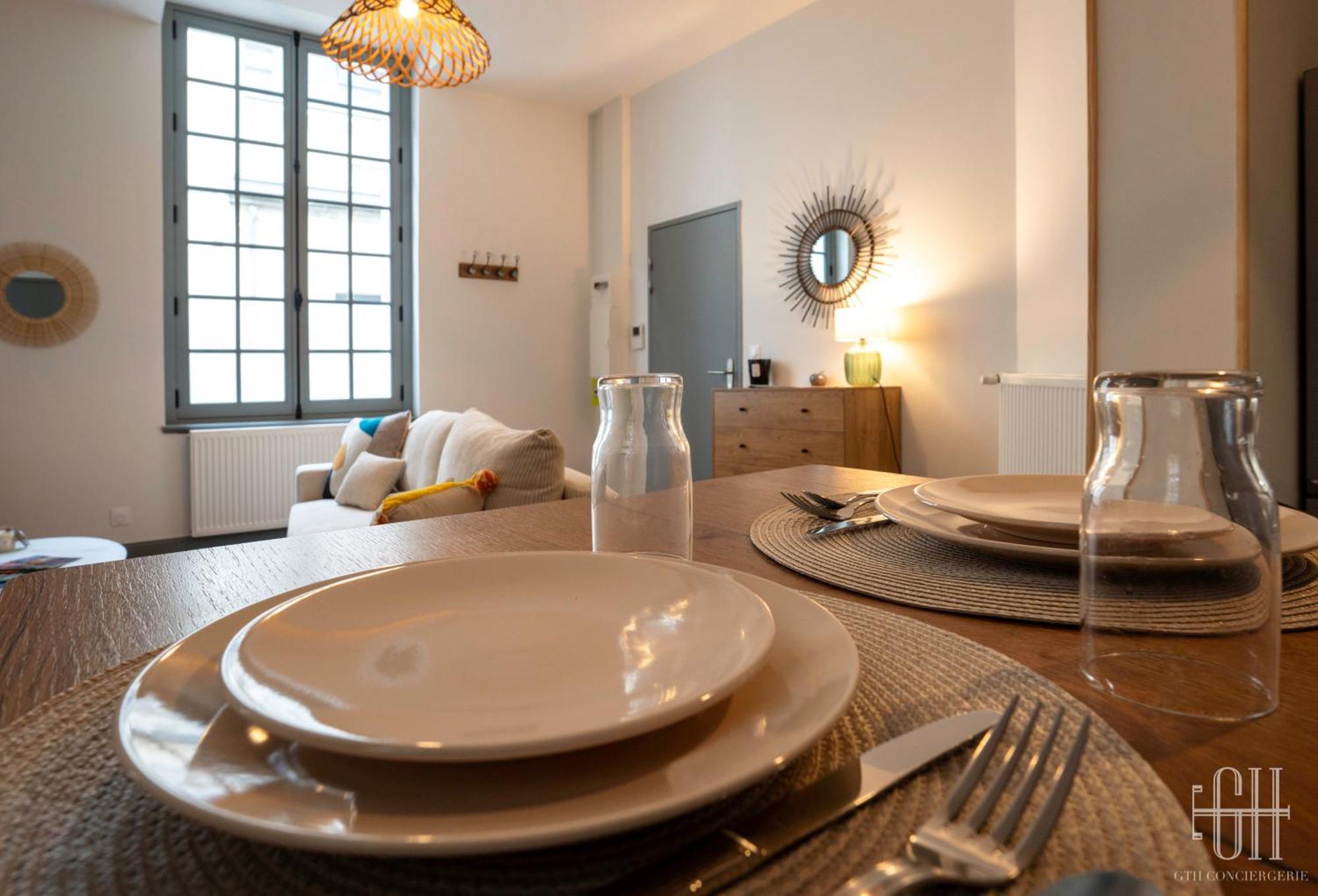 Le Balzac / Colbert - Bord De Loire Apartment Tours Luaran gambar